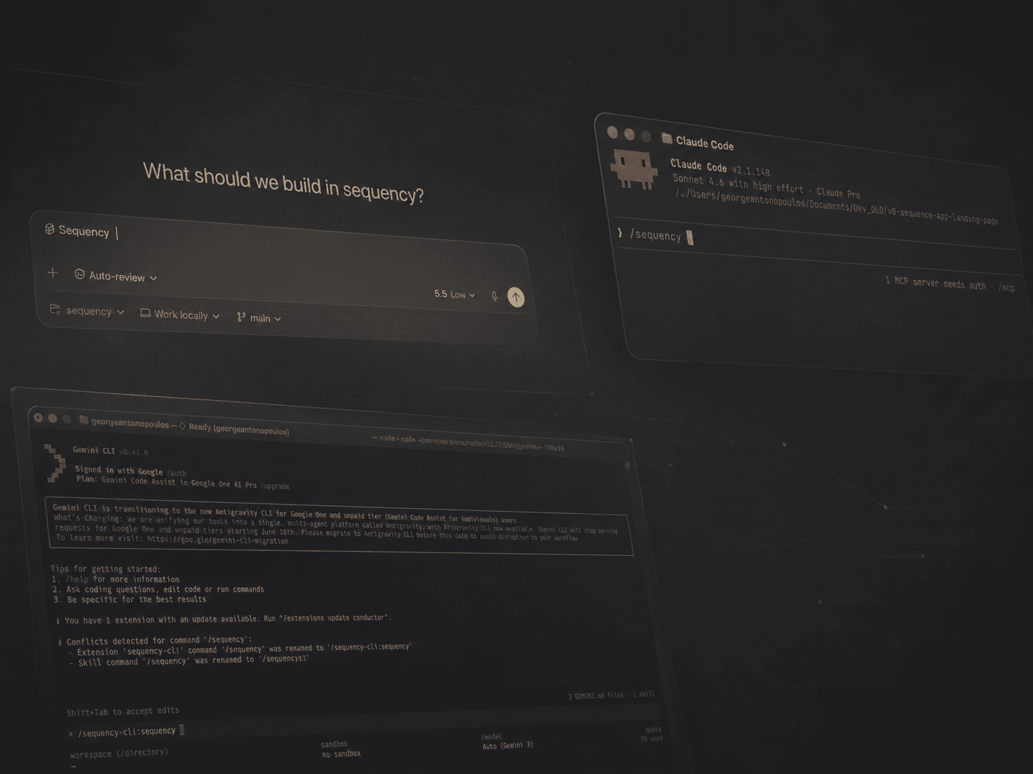 Agent CLI update preview